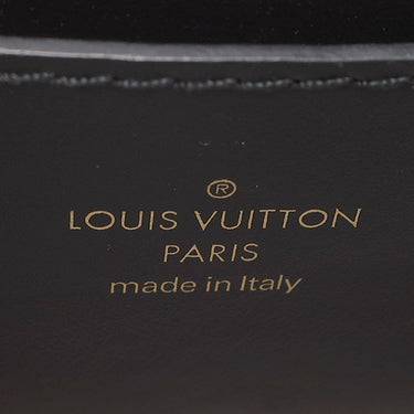 ルイヴィトン LOUIS VUITTON LV PONT9 LVポンヌフ M55948 ノワール スムースレザー ショルダーバッグ ゴールド金具 黒 ピンク LVサークル
