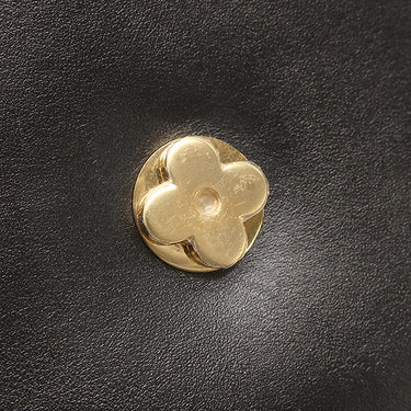 ルイヴィトン LOUIS VUITTON LV PONT9 LVポンヌフ M55948 ノワール スムースレザー ショルダーバッグ ゴールド金具 黒 ピンク LVサークル