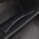 サンローラン SAINT LAURENT ジューン ボックス 710298 ブラック ラムスキン ショルダーバッグ マットシルバー金具 YSLロゴ