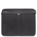 グッチ GUCCI インターロッキングG メッセンジャーバッグ 735111 ブラック レザー 2WAYバッグ シルバー金具 ブリーフケース ショルダー セカンドバッグ