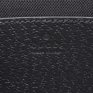 グッチ GUCCI インターロッキングG メッセンジャーバッグ 735111 ブラック レザー 2WAYバッグ シルバー金具 ブリーフケース ショルダー セカンドバッグ