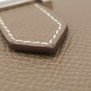 エルメス HERMES ベアンコンパクト エトゥープ ヴォーエプソン 二つ折り財布 シルバー金具 グレージュ 二つ折り