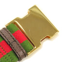 グッチ GUCCI ジャンボGG ベルトバッグ 696031 ベージュ×ブラウン レザー ジャンボGGキャンバス ボディバッグ ゴールド金具 ウエストバッグ 茶