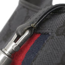 バレンシアガ BALENCIAGA ザ ハッカー プロジェクト ジャッキー 1961 680132 ブラック キャンバス レザー 2WAYバッグ シルバー金具 黒 GUCCI グッチ コラボ