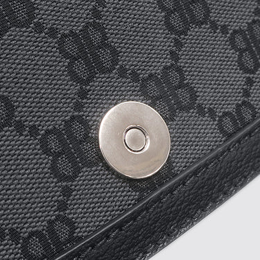 バレンシアガ BALENCIAGA ザ ハッカー プロジェクト ショルダーバッグ 680121 ブラック キャンバス レザー ショルダーバッグ 黒 GUCCI グッチ