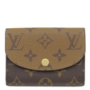 ルイヴィトン LOUIS VUITTON ポルトモネ ロザリ M82333 モノグラムリバース モノグラムキャンバス モノグラムリバースキャンバス コインケース ゴールド金具 小銭入れ カードケース