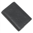 ルイヴィトン LOUIS VUITTON ポルトフォイユ ゾエ M62935 ノワール モノグラムアンプラント コインケース ゴールド金具 黒 コンパクト