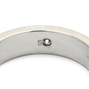 グッチ GUCCI アイコン ダイヤモンド ホワイトゴールド K18WG ダイヤモンド #5 リング 指輪 スリム ICON Au750 18K 5P 5粒 5号