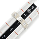 グッチ GUCCI アイコン ダイヤモンド ホワイトゴールド K18WG ダイヤモンド #5 リング 指輪 スリム ICON Au750 18K 5P 5粒 5号