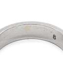 グッチ GUCCI アイコン スリム 660070 ホワイトゴールド K18WG #8 リング 指輪 Au750 750 18K ホワイトゴールド 7.5号