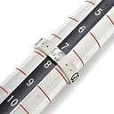グッチ GUCCI アイコン スリム 660070 ホワイトゴールド K18WG #8 リング 指輪 Au750 750 18K ホワイトゴールド 7.5号