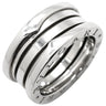ブルガリ BVLGARI ビーゼロワン B-zero1 3バンド ホワイトゴールド K18WG #52 リング 指輪 BVLGARI K18WG Au750 18K 11.5号