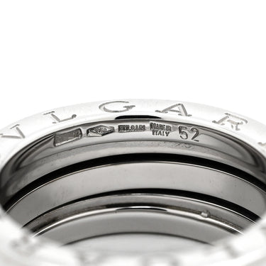 ブルガリ BVLGARI ビーゼロワン B-zero1 3バンド ホワイトゴールド K18WG #52 リング 指輪 BVLGARI K18WG Au750 18K 11.5号