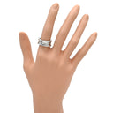ブルガリ BVLGARI ビーゼロワン B-zero1 3バンド ホワイトゴールド K18WG #52 リング 指輪 BVLGARI K18WG Au750 18K 11.5号