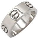カルティエ Cartier ラブリング B4084700 ホワイトゴールド K18WG #47(JP7) リング 指輪 クラシックモデル LOVE Ring 750 18K WG 18金 6.5号