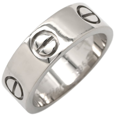 カルティエ Cartier ラブリング B4084700 ホワイトゴールド K18WG #47(JP7) リング 指輪 クラシックモデル LOVE Ring 750 18K WG 18金 6.5号