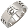 カルティエ Cartier ラブリング B4084700 ホワイトゴールド K18WG #47(JP7) リング 指輪 クラシックモデル LOVE Ring 750 18K WG 18金 6.5号