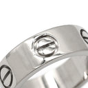 カルティエ Cartier ラブリング B4084700 ホワイトゴールド K18WG #47(JP7) リング 指輪 クラシックモデル LOVE Ring 750 18K WG 18金 6.5号