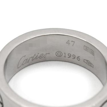 カルティエ Cartier ラブリング B4084700 ホワイトゴールド K18WG #47(JP7) リング 指輪 クラシックモデル LOVE Ring 750 18K WG 18金 6.5号