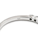 ノンブランド NON BRAND ダイヤモンド 0.3ct ホワイトゴールド K18WG ダイヤモンド リング 指輪 Au750 18K 18金 ハーフエタニティ メレ ラインストーン 8.5号