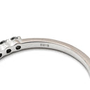 ノンブランド NON BRAND ダイヤモンド 0.3ct ホワイトゴールド K18WG ダイヤモンド リング 指輪 Au750 18K 18金 ハーフエタニティ メレ ラインストーン 8.5号