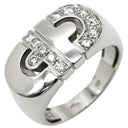 ブルガリ BVLGARI パレンテシ ダイヤ ホワイトゴールド K18WG ダイヤモンド リング 指輪 18K 750WG 18金 11.5号