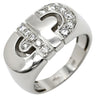 ブルガリ BVLGARI パレンテシ ダイヤ ホワイトゴールド K18WG ダイヤモンド リング 指輪 18K 750WG 18金 11.5号