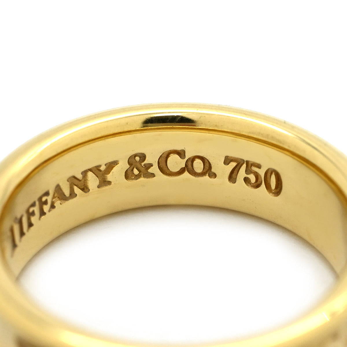 ティファニー Tiffany & Co 1837 イエローゴールド リング 指輪 T&Co