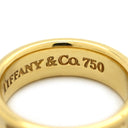 ティファニー Tiffany & Co 1837 イエローゴールド K18YG リング 指輪 T&Co. Au750 18K 18金 12.5号