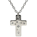 ティファニー Tiffany & Co ドッツクロス ダイヤモンド ペンダント ホワイトゴールド K18WG ダイヤモンド ネックレス 18K 750 WG