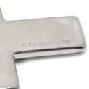 ティファニー Tiffany & Co ドッツクロス ダイヤモンド ペンダント ホワイトゴールド K18WG ダイヤモンド ネックレス 18K 750 WG