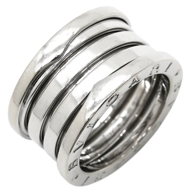 ブルガリ Bvlgari ビーゼロワン B-zero1 4バンドリング ホワイトゴールド K18WG #50(JP10) リング 指輪 Au750 18K 18金 9号