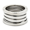 ブルガリ Bvlgari ビーゼロワン B-zero1 4バンドリング ホワイトゴールド K18WG #50(JP10) リング 指輪 Au750 18K 18金 9号