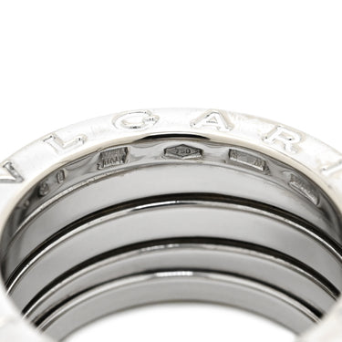 ブルガリ Bvlgari ビーゼロワン B-zero1 4バンドリング ホワイトゴールド K18WG #50(JP10) リング 指輪 Au750 18K 18金 9号