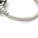 ノンブランド NON BRAND ダイヤモンド 0.40ct プラチナシルバー Pt900 ダイヤモンド リング 指輪 プラチナ フラワーモチーフ ヘイローリング 12.5号