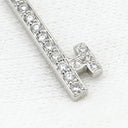ティファニー Tiffany & Co クアトラ ハートキー ペンダント プラチナシルバー Pt950 ダイヤモンド ネックレス ダイヤモンド プラチナ 鍵モチーフ