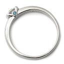 ノンブランド NON BRAND ダイヤモンド 0.338ct 立爪 プラチナシルバー Pt900 ダイヤモンド リング 指輪 プラチナ900 1粒 1石 ハート＆キューピッド 15.5号