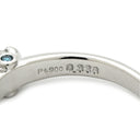 ノンブランド NON BRAND ダイヤモンド 0.338ct 立爪 プラチナシルバー Pt900 ダイヤモンド リング 指輪 プラチナ900 1粒 1石 ハート＆キューピッド 15.5号
