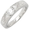 ノンブランド NON BRAND ダイヤモンド 0.30ct デザインリング プラチナシルバー Pt950 ダイヤモンド リング 指輪 1粒 1石 18K プラチナ950 ISLANDS ハワイアンジュエリー 6.5号