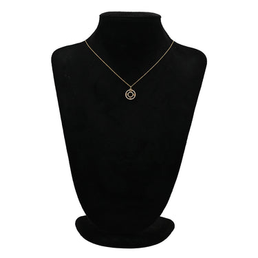 ティファニー Tiffany & Co アトラス オープン メダリオン ペンダント イエローゴールド K18YG ダイヤモンド ネックレス T&Co. K18YG Au750 18K 18金 ダイヤ