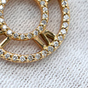 ティファニー Tiffany & Co アトラス オープン メダリオン ペンダント イエローゴールド K18YG ダイヤモンド ネックレス T&Co. K18YG Au750 18K 18金 ダイヤ