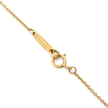 ティファニー Tiffany & Co アトラス オープン メダリオン ペンダント イエローゴールド K18YG ダイヤモンド ネックレス T&Co. K18YG Au750 18K 18金 ダイヤ