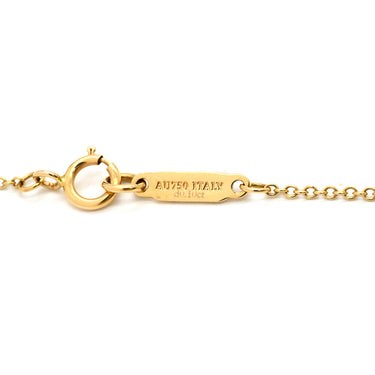 ティファニー Tiffany & Co アトラス オープン メダリオン ペンダント イエローゴールド K18YG ダイヤモンド ネックレス T&Co. K18YG Au750 18K 18金 ダイヤ