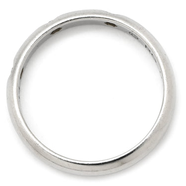 カルティエ Cartier 1895 クラシック ウエディング プラチナシルバー Pt950 ダイヤモンド #44(JP4) リング 指輪 3Pダイヤ プラチナ950 4号