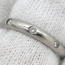 カルティエ Cartier 1895 クラシック ウエディング プラチナシルバー Pt950 ダイヤモンド #44(JP4) リング 指輪 3Pダイヤ プラチナ950 4号