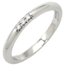 ティファニー Tiffany & Co フォーエバー ダイヤ プラチナシルバー Pt950 ダイヤモンド リング 指輪 T＆Co. 三粒 3P 7.5号