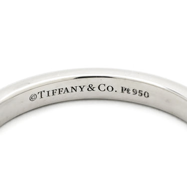 ティファニー Tiffany & Co フォーエバー ダイヤ プラチナシルバー Pt950 ダイヤモンド リング 指輪 T＆Co. 三粒 3P 7.5号