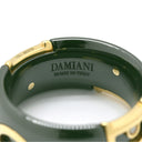 ダミアーニ DAMIANI Dアイコン D.ICON 1Pダイヤ 201000112 ヴェルデボスコXイエローゴールド K18YG セラミック ダイヤモンド #59(JP19) リング 指輪 深緑 ディー アイコン 18K 750 YG 18.5号
