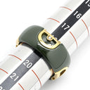 ダミアーニ DAMIANI Dアイコン D.ICON 1Pダイヤ 201000112 ヴェルデボスコXイエローゴールド K18YG セラミック ダイヤモンド #59(JP19) リング 指輪 深緑 ディー アイコン 18K 750 YG 18.5号