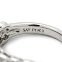 サバース SA BIRTH GOOD HOPE グッドホープ プラチナシルバー Pt900 ダイヤモンド リング 指輪 プラチナ ブリリアントカット パヴェ ダイヤモンド 9号